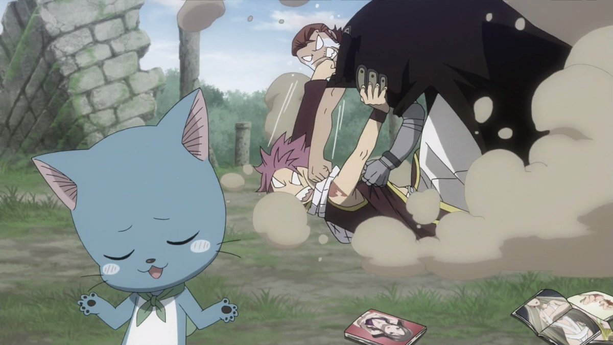 Ace__lethalmage's tweet photo. *Natsu and i got into a fight with happy watching us* https://t.co/oKqiKUTRN4