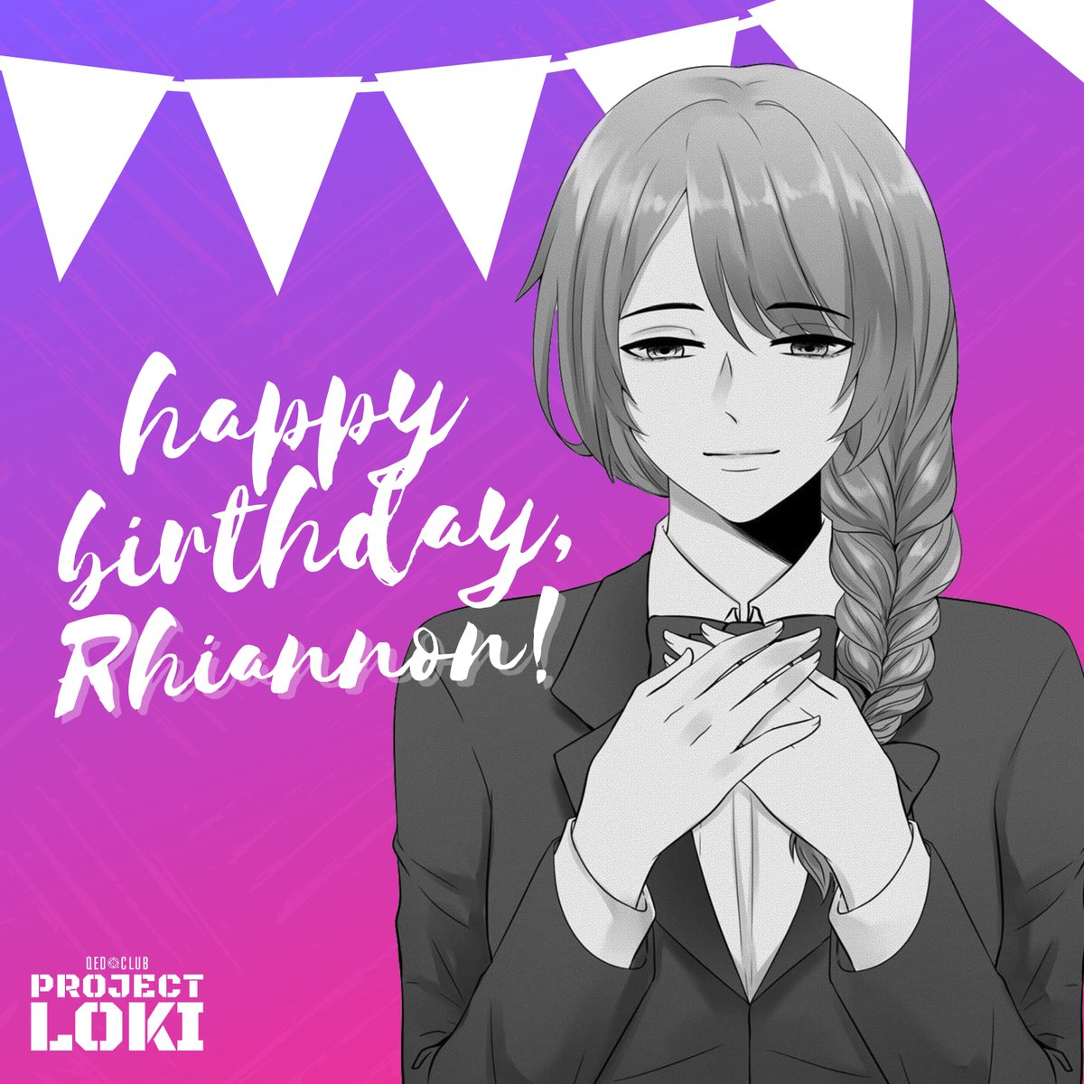 TeamProjectLoki's tweet photo. Today marks the special day of the QED Club's former Vice President, Rhiannon Delos Reyes!

Happy birthday, Rhea! Let us celebrate her day as we remember all the good times she and the QED Club had shared. 

Send her love on your way today. ❤️ https://t.co/sW2k50e26j