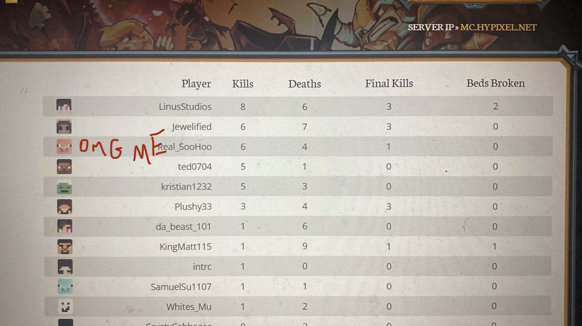 .<a href="/LinusStudios_/">LinusStudios</a> why are you so good at bedwars