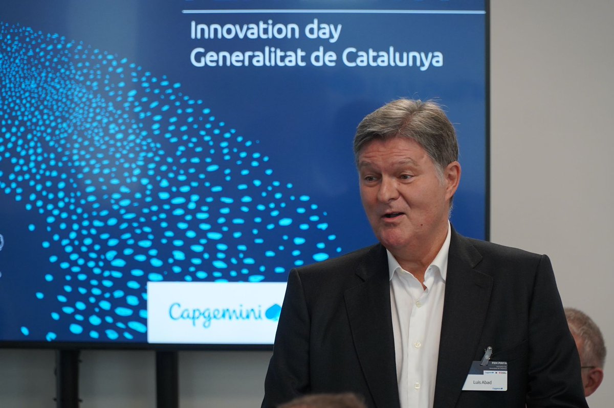 Capgemini_ES's tweet photo. Hemos desarrollado un interesantísimo #InnovationDay con @tic, donde hemos podido reflexionar sobre la influencia de la #innovación y la #tecnología en la reactivación económica, dedicando un foco especial a aquellas que pueden tener impacto social. https://t.co/Nr4Xxtwi1m