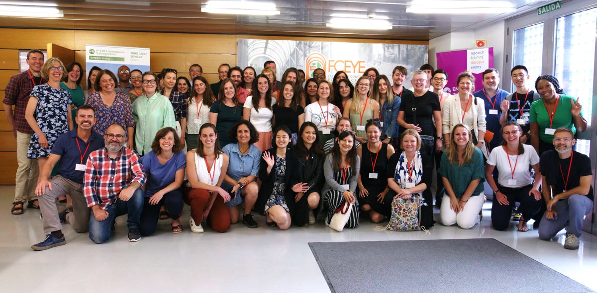 emesnetwork's tweet image. 🙌𝗧𝗛𝗔𝗡𝗞 𝗬𝗢𝗨 all who participated in the #8EMEStrainingschool in Seville last June! 
We were pleased to share, discuss and to put in common experience in building interdisciplinary knowledge on the “SE field” 🌱
#EMESnetwork #20years #SSE
👉 bit.ly/3ynBwXF