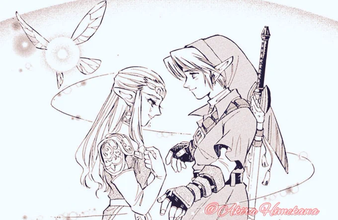 やっと会えたね
#七夕 
#zelda 