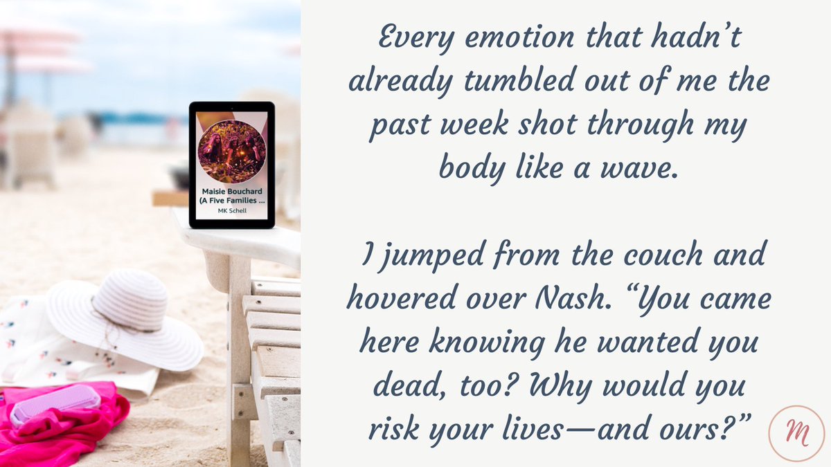 MSchell_Author's tweet photo. Maisie and her sisters are stunned when strangers show up at their house and tell them the car crash that killed their moms wasn't an accident.
https://t.co/FShY9nmFpW
#amreading #paranormal #witches #beachread #poolread #readingforpleasure #TheDorchaeSeries #TheDorchae https://t.co/m1jtPsyGCd