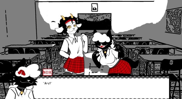 lulu_pass's tweet photo. Conheça Wolf in Sheep's Clothing, é um romance visual de mistério e assassinato que se passa em uma escola francesa.

Link:https://t.co/WH1NmRhuPm

#WolfinSheepsClothing #HarlequinnGames #LuluGamePass #itchio #RomanceVisual #French #Furry #Horror #indie #indiedev #indiegame https://t.co/nA9v1YsHH3