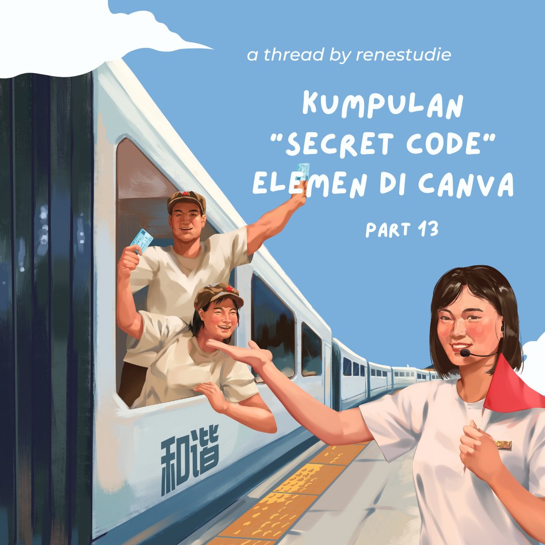 Kumpulan “Secret Code” Elemen di Canva (part 13) 👩🏻‍🎨

a thread by <a href="/renestudie/">᧔♡᧓</a>