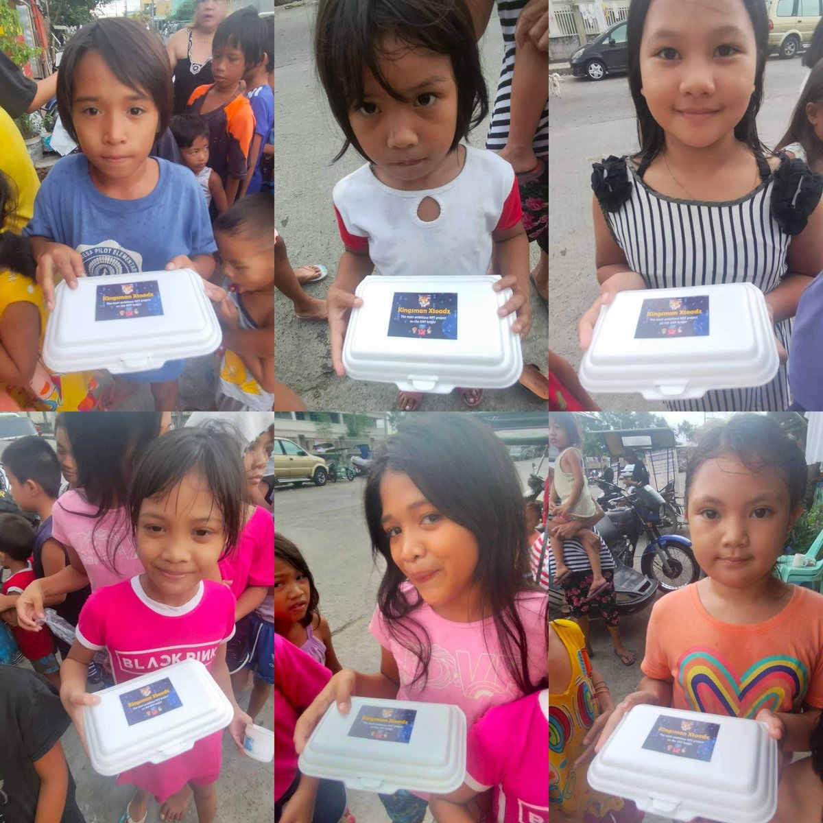 Dianah143's tweet photo. No one has ever become poor by giving,,,
Title : bring out a Child's smile
Giving of spaghetti and bread for 60 childrens.
God is Good ππ
#Nft #Nfts #NFTCommumity
#NFTFam
#NFTCollection #ToadzProject #ToadzFam @KingsmanxToadz
God bless you !!!! https://t.co/m31178eIxX
