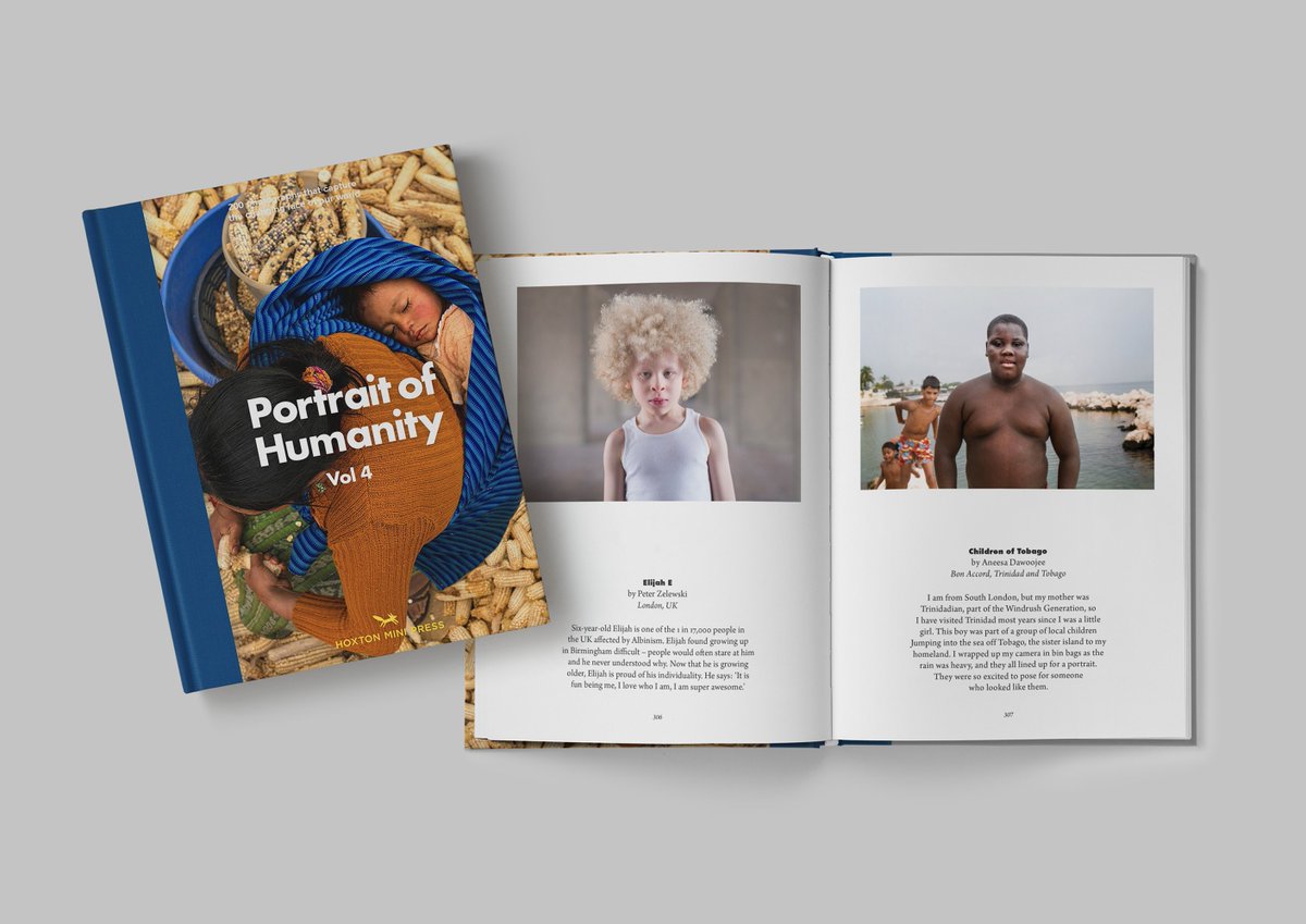 PeterZelewski's tweet photo. What an honour to see my portrait of Elijah E in the new ‘Portrait of Humanity’ book (Volume 4) published by @HoxtonMiniPress in conjunction with @bjp1854! A stunning book, packed full of wonderful portraits, order your copy today! https://t.co/CJcFRTvGOw https://t.co/zODu5ktwFC