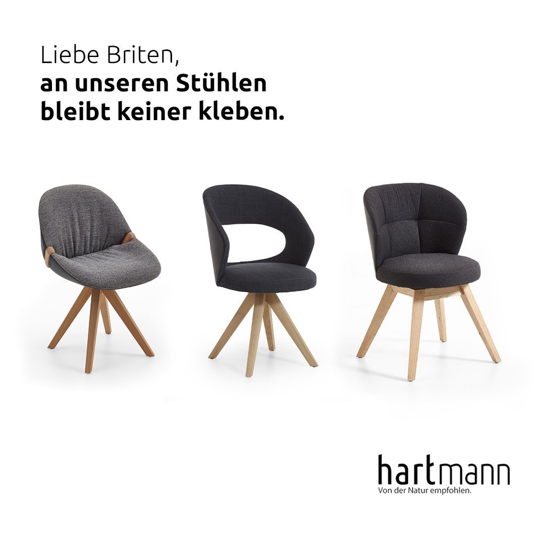 Boris #Johnson muss bald umziehen. Wir haben da ein paar Ideen für seine neue Einrichtung: moebel-hartmann.com/stuehle.html