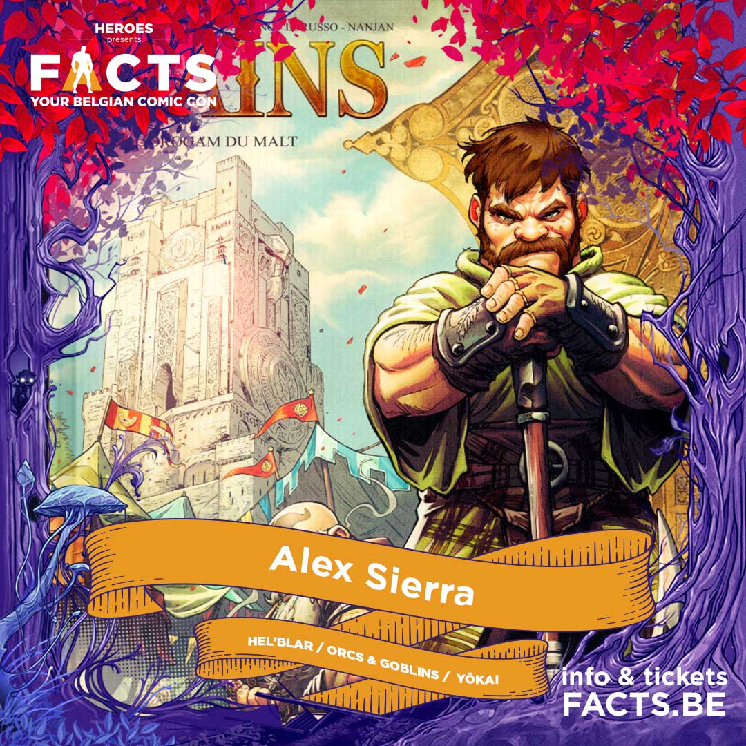 FACTSConvention's tweet photo. ✏️Artist @alexsierra2019 is coming to FACTS Fall 2022!
✅Worked on #HelBlar, #OrcsAndGoblins, #Magiërs, #Dwergen & more!
👉Meet them in the FACTS Artist Alley, on Oct 22-23, in Flanders Expo, Ghent.
🎟Tickets: https://t.co/hreXslZCnA
📋Other guests: https://t.co/A2toAM0EDF https://t.co/DQpGLor2Fk