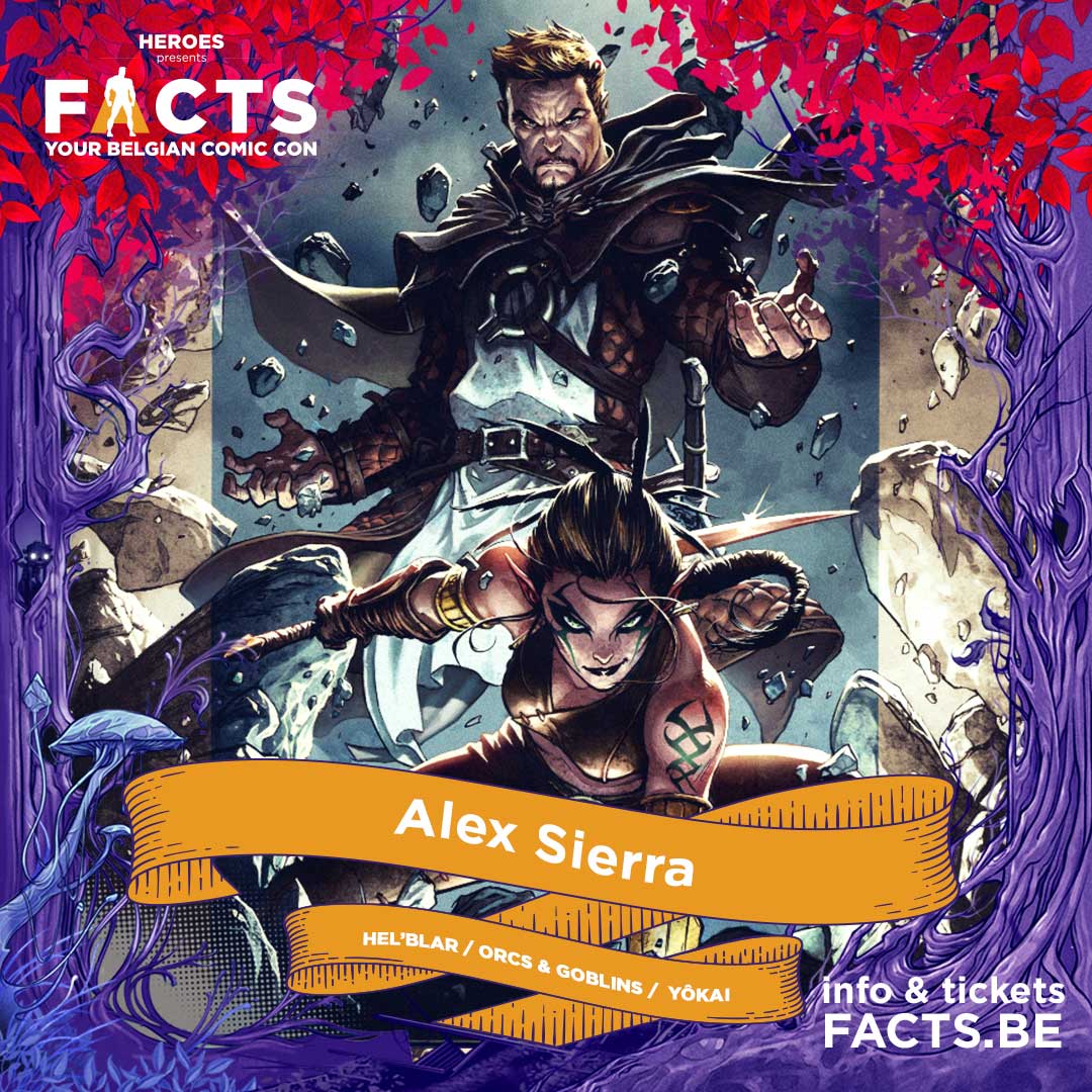 FACTSConvention's tweet photo. ✏️Artist @alexsierra2019 is coming to FACTS Fall 2022!
✅Worked on #HelBlar, #OrcsAndGoblins, #Magiërs, #Dwergen & more!
👉Meet them in the FACTS Artist Alley, on Oct 22-23, in Flanders Expo, Ghent.
🎟Tickets: https://t.co/hreXslZCnA
📋Other guests: https://t.co/A2toAM0EDF https://t.co/DQpGLor2Fk
