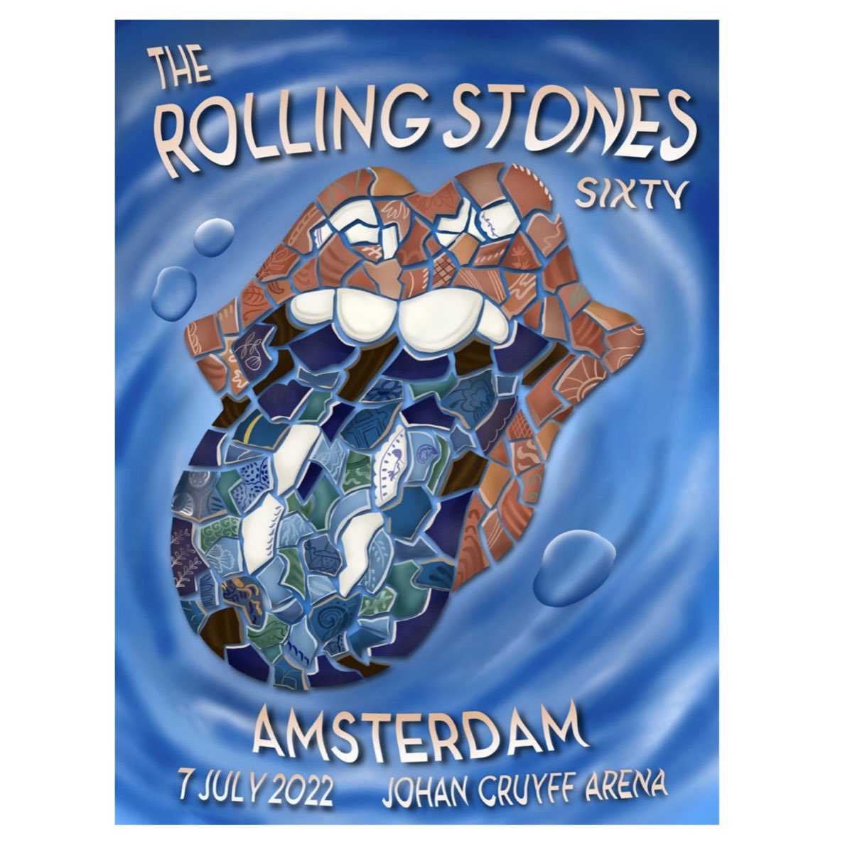 RollingStones's tweet image. Let’s spend the night together Amsterdam!! 💥