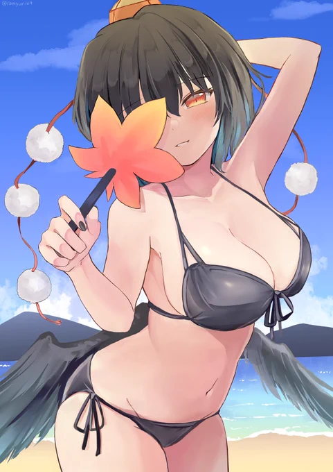 水着射命丸 