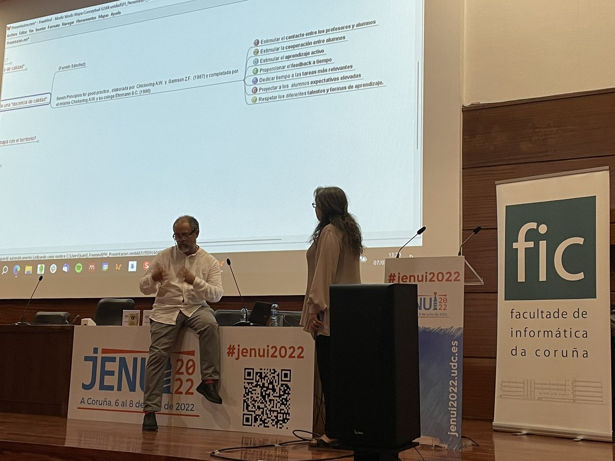 #JENUI2022

Sesión de los premiados AENUI!! 

Enhorabuena Juan José Escribano Otero y María José García García!!! a quienes conocemos familiarmente como Juanjo y Pepa o Pepa y Juanjo (tanto monta, monta tanto)

👏🏻👏🏻👏🏻
