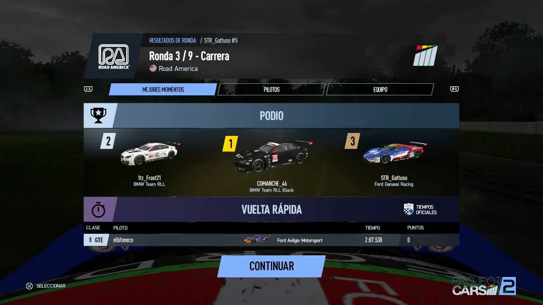 comunidad_racer's tweet photo. Aquí están los resultados en @roadamerica con el podio de: P1 @Comanche_46 P2 #Frosty P3 @G_Entertaiment y la clasificación general del y de constructores en las 2 últimas imágenes. https://t.co/nYzCuScpr8