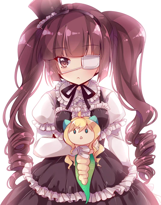 邪神ちゃんドロップキックのイラコン3!過去にこの絵BD収録とコメント見てとても嬉しかった思い出過去絵 #邪神ちゃんドロップキック 