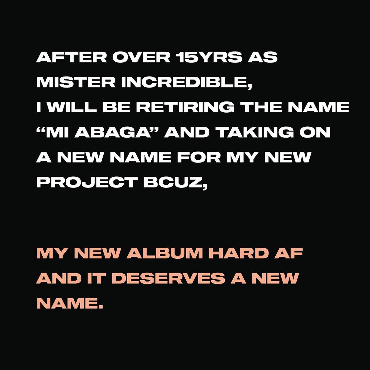 MI_Abaga's tweet photo. Vibe. VI. Sunday 10th https://t.co/llVsqZUWi6