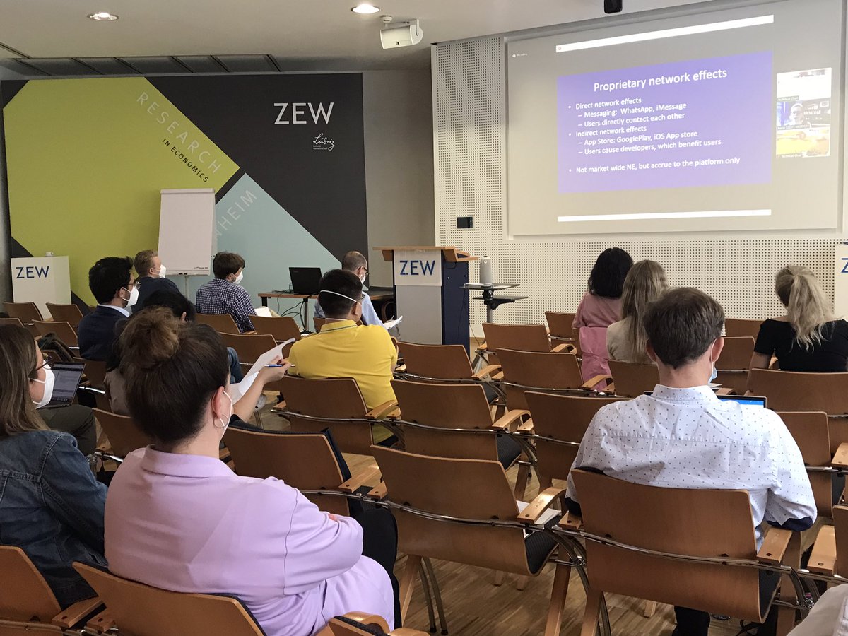 ZEW_en (@zew_en) on Twitter photo First day of the 20th #ZEW Conference on the Economics of Information and #CommunicationTechnologies! Today with a keynote by <a href="/ProfFionasm/">Fiona Scott Morton</a> from @YaleSOME dealing with #ecosystems under #DMA.
#ICT ➡️ zew.de/VA3722-1/?twt=1 First day of the 20th #ZEW Conference on the Economics of Information and #CommunicationTechnologies! Today with a keynote by <a href="/ProfFionasm/">Fiona Scott Morton</a> from @YaleSOME dealing with #ecosystems under #DMA.
#ICT ➡️ zew.de/VA3722-1/?twt=1