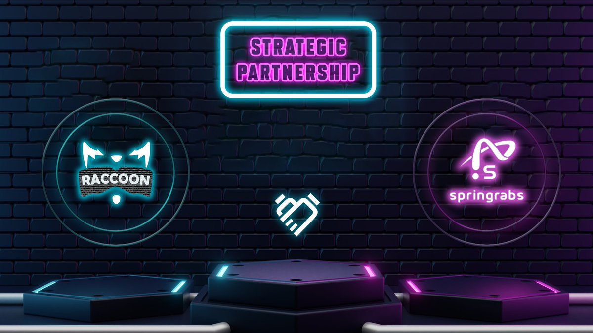 Springrabs's tweet photo. 𝗣𝗔𝗥𝗧𝗡𝗘𝗥𝗦𝗛𝗜𝗣 𝗔𝗡𝗡𝗢𝗨𝗡𝗖𝗘𝗠𝗘𝗡𝗧

We are Thrilled To Announce Our Partnership With 
@RACNETWORK 

Join RACCOON  here:
🛸Website - https://t.co/zEv1PXy37Q
📰WhitePaper - https://t.co/6IWhu09cLe
🦉Discord - https://t.co/MSCUY9r7M5
🌏TG_Group: https://t.co/GIS0AjLhCX https://t.co/ZwGDvtAGZm