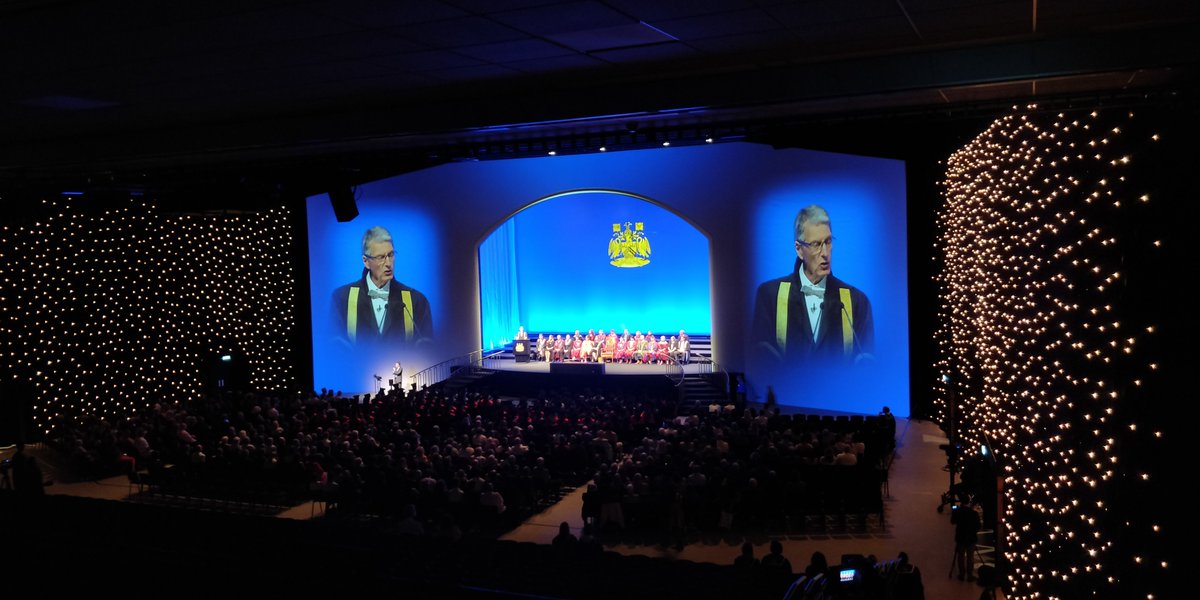 C3ProductionsUK's tweet photo. Seeing so many joyous faces as they receive their degrees after so many years hard work, warms my heart. Its great to be here working alongside @unisussex seeing more than 9900 students off in to the real world, My favourite bit is view from my desk TBH :) https://t.co/INtz9ULhzw