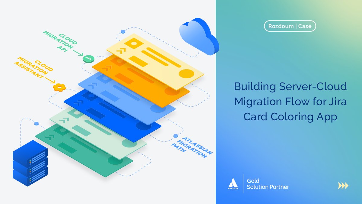 rozdoum's tweet photo. New Rozdoum #Casestudy: using #Atlassian Migration Platform to streamline server-cloud #migration for #Jira card coloring app we’ve helped build. Goodbye, almost-invisible red stripes — now in #Cloud, too.

https://t.co/lF8Fk9qzwA https://t.co/NWN14F2EpB