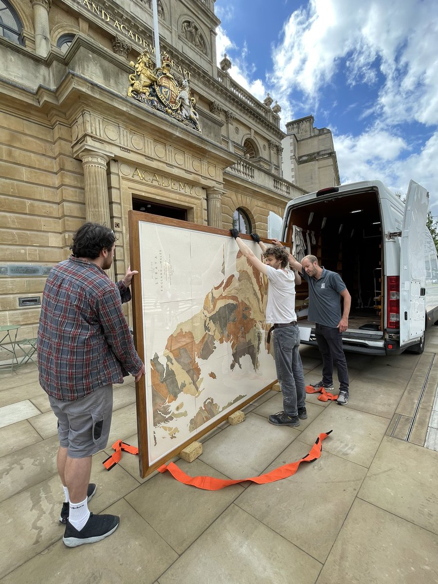 The whole country arriving <a href="/RWABristol/">RWA Bristol</a> ready for ‘Earth: Digging Deep in British Art 1781-2022’ opening this weekend! #RWAEarth @_RodneyHarris