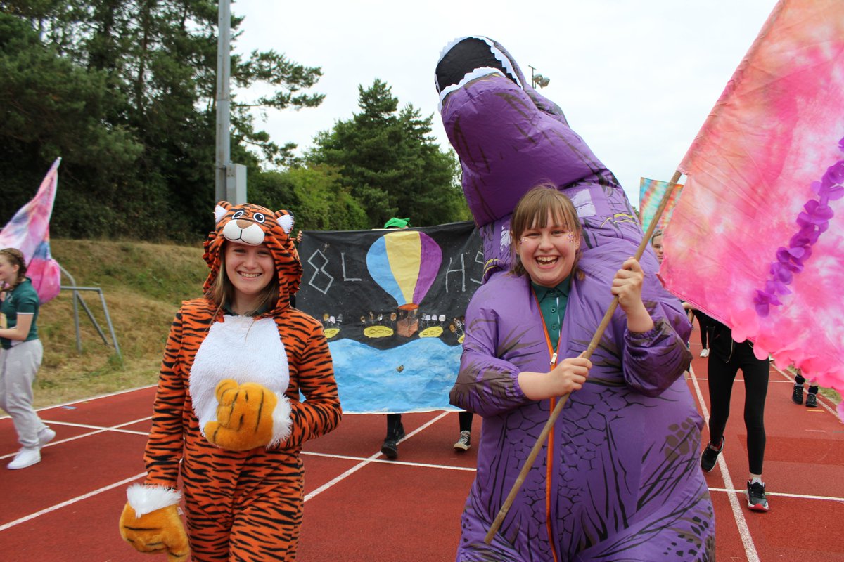 MillaisSchool's tweet photo. Sports Day 2022 is finally here and the atmosphere is amazing!! Well done to the all the students involved in the brilliant Opening Ceremony parade and dance and those competing and supporting their peers today. https://t.co/YZcTAvVQUv