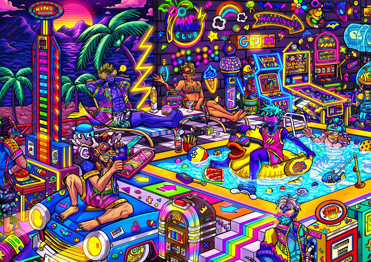 MAD PARTY 🥳🌈🏖 on <a href="/foundation/">Foundation 🌐</a> 

Relieve stress. Let oneself on. Step into the area of Fun, Exitement and Laughter‼️

foundation.app/@mynameiston/m…

#NFT #NFTCommunity #NFTTHAILAND #NFTMarketplace #FOUNDATION