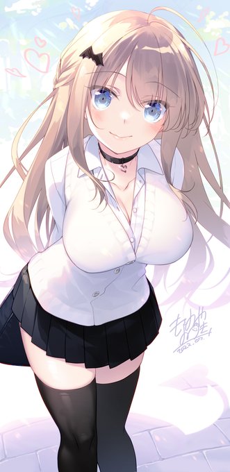 「センパイ、どこ見てるんですか～?❤️」 