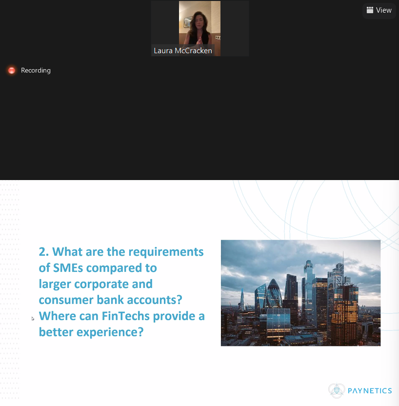In discussion with Managing Director at <a href="/Accenture/">Accenture</a>, @lmccracken05, she tells us that #SMEs  need access to financial services in a much easier, digital way. #money2030 #embeddedfinance