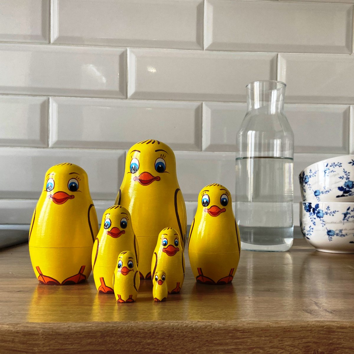 AEVVVHOME's tweet photo. Duck Nesting Dolls Set of 7 Pcs - Educational Duck Toys
🛒
on Amazon: https://t.co/Y4oL94j9X4
on our website: https://t.co/0zAKstFaeG

#aevvv #matryoshka #woodworking #handmadewithlove #duck_toys #duck_decor https://t.co/eMLOD04OH2