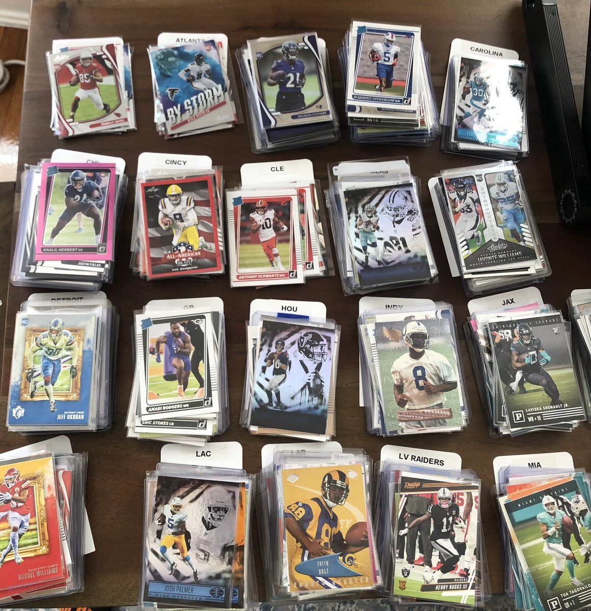 Collectarr's tweet image. Little bit of a re-org by team. Lots of 90s/early 2000s and some newer stuff from 2020/2021