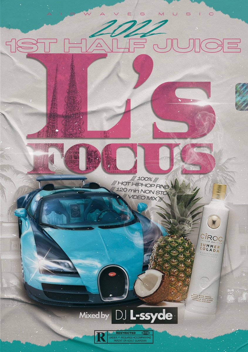 【明日発売‼️】'L's FOCUS 2022 1st Half Juice'💿 この夏はコチラのMIXDVDでバッチリ🍍宜しくお願いします！  lsfocus.stores.jp