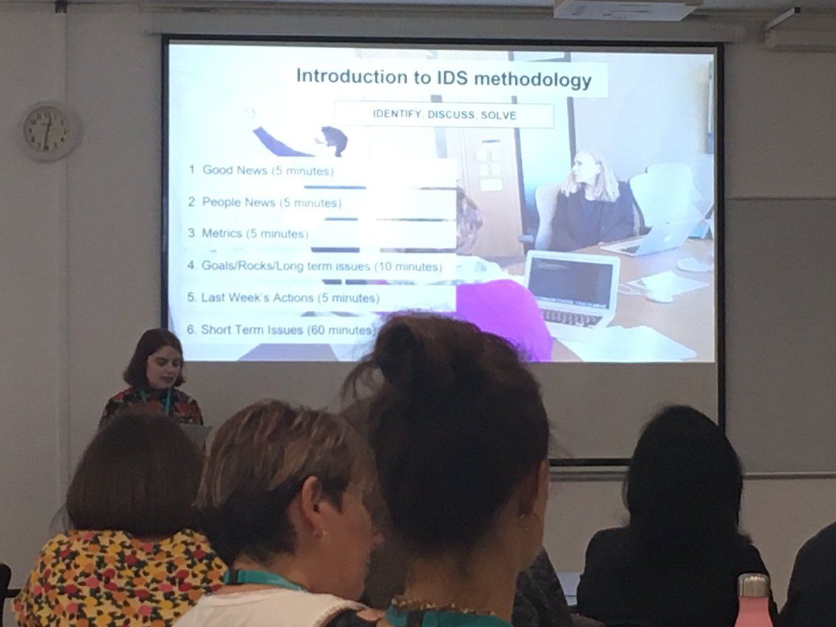 singh_chiara's tweet photo. @The_AUA Really interesting session with @sambbayley and @LucyMayOrange on collaborative leadership and using the Identify, Discuss &amp; Solve Methodology to hold effective meetings 😃👏🏽🤩 https://t.co/f03tdTLEkB