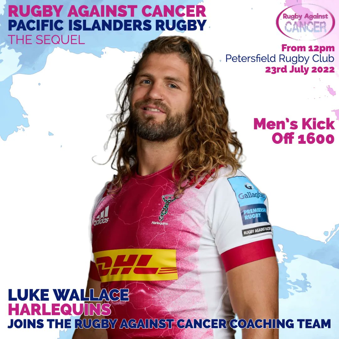 𝙶𝚄𝙴𝚂𝚃 𝙲𝙾𝙰𝙲𝙷 𝙰𝙽𝙽𝙾𝚄𝙽𝙲𝙴𝙼𝙴𝙽𝚃...We are pleased to announce current @Harlequins flanker & @WorthingRFC forwards coach, @lukey_wallace will be guest coach for our match against the @PacIslandRugby #RugbyUnion #RugbyAgainstCancer #PacificIslandersRugbyClub