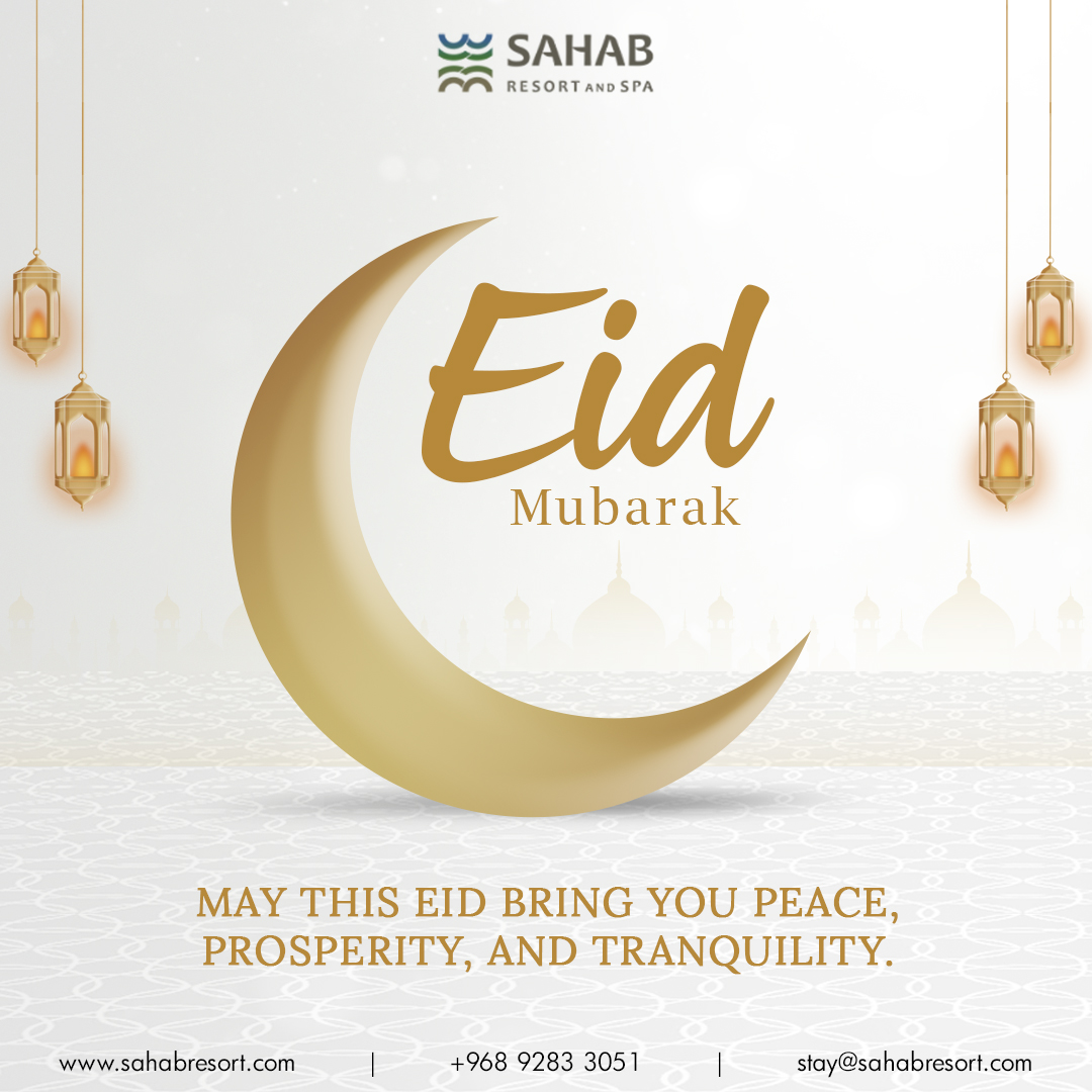 SahabResort's tweet photo. May this pious day bring you immense joy, happiness, peace, and prosperity. 

Eid Mubarak!

#EidAlAdha2022 #StaySafe #Sahab #PerfectHoliday #AlNahdaGroup https://t.co/soqkxJ7jbO
