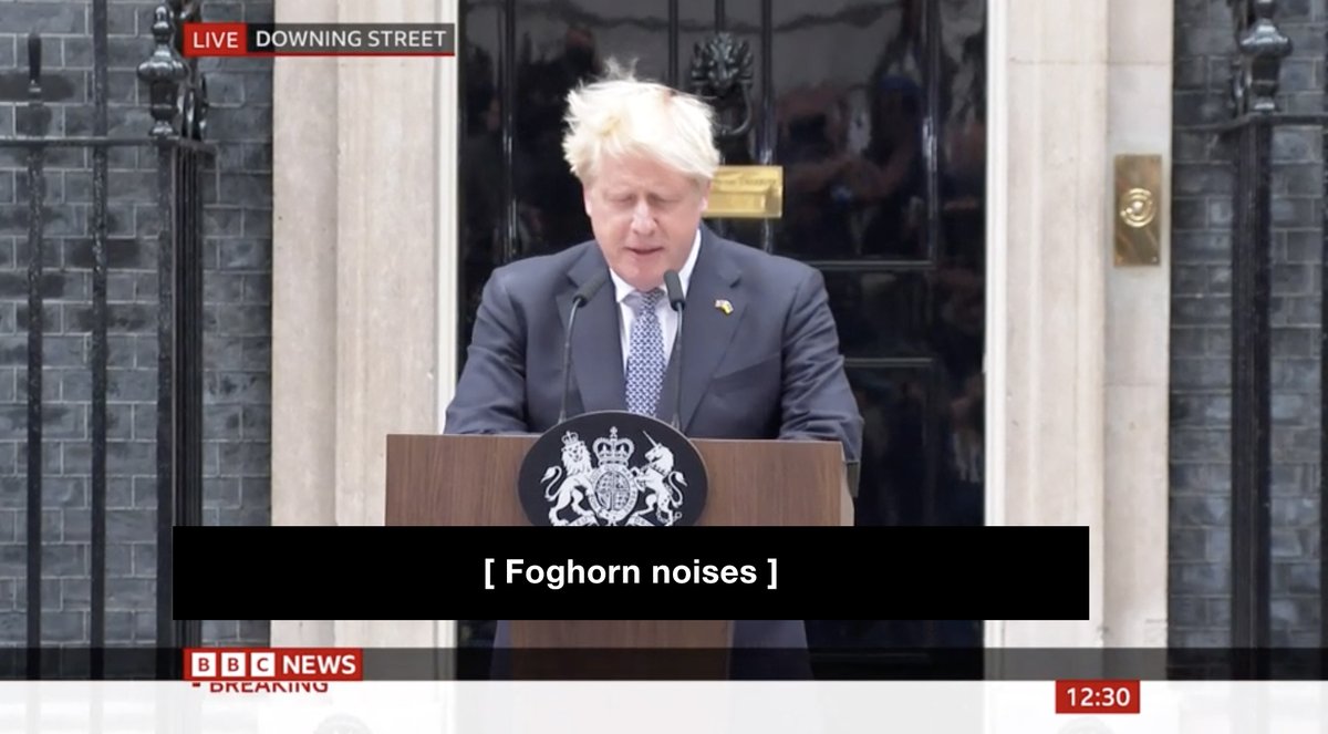 TechnicallyRon's tweet photo. Boris Johnson's resignation speech in full https://t.co/EMDHZDSq3u