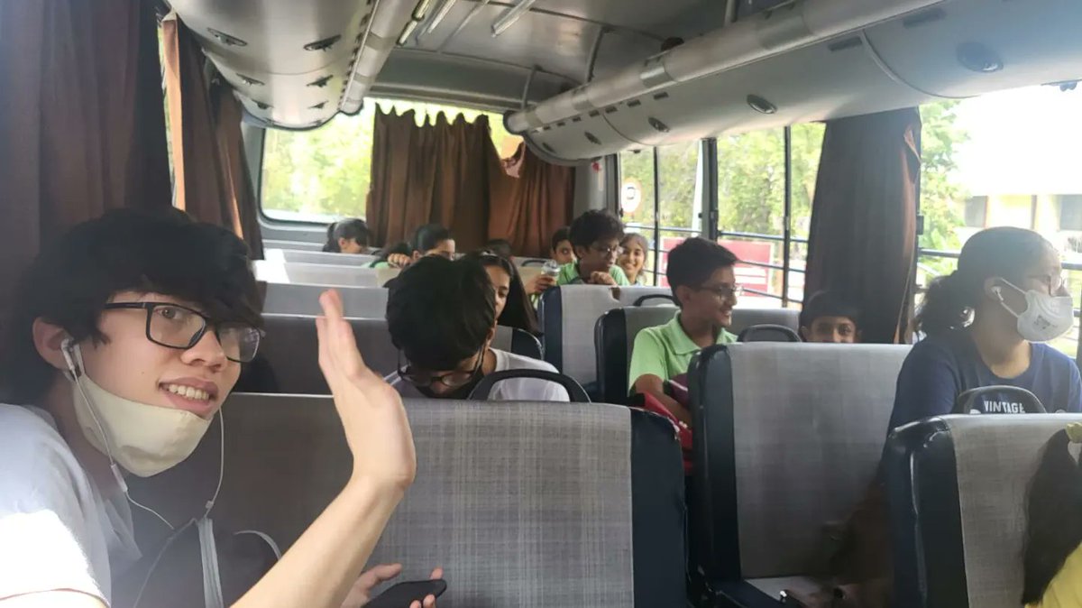 riversideindia's tweet photo. The joy ride to and fro... home to second home 🚌🏫
#riverside #riversideschool #schoolbus #bustime #riversideahmedabad #riversideschoolahmedabad #ahmedabad https://t.co/CIeIeCQfxZ
