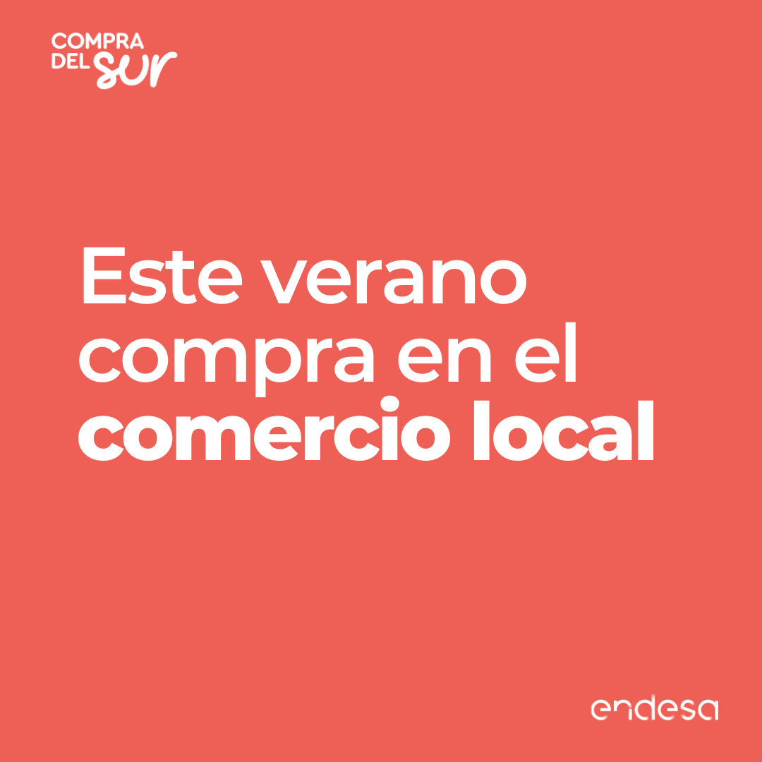 Desde #CompradelSur queremos que pases un feliz verano, pero ¡recuerda! 

Apoya y apuesta por nuestro #comerciolocal allá donde vayas 🏝

👉 compradelsur.es/home