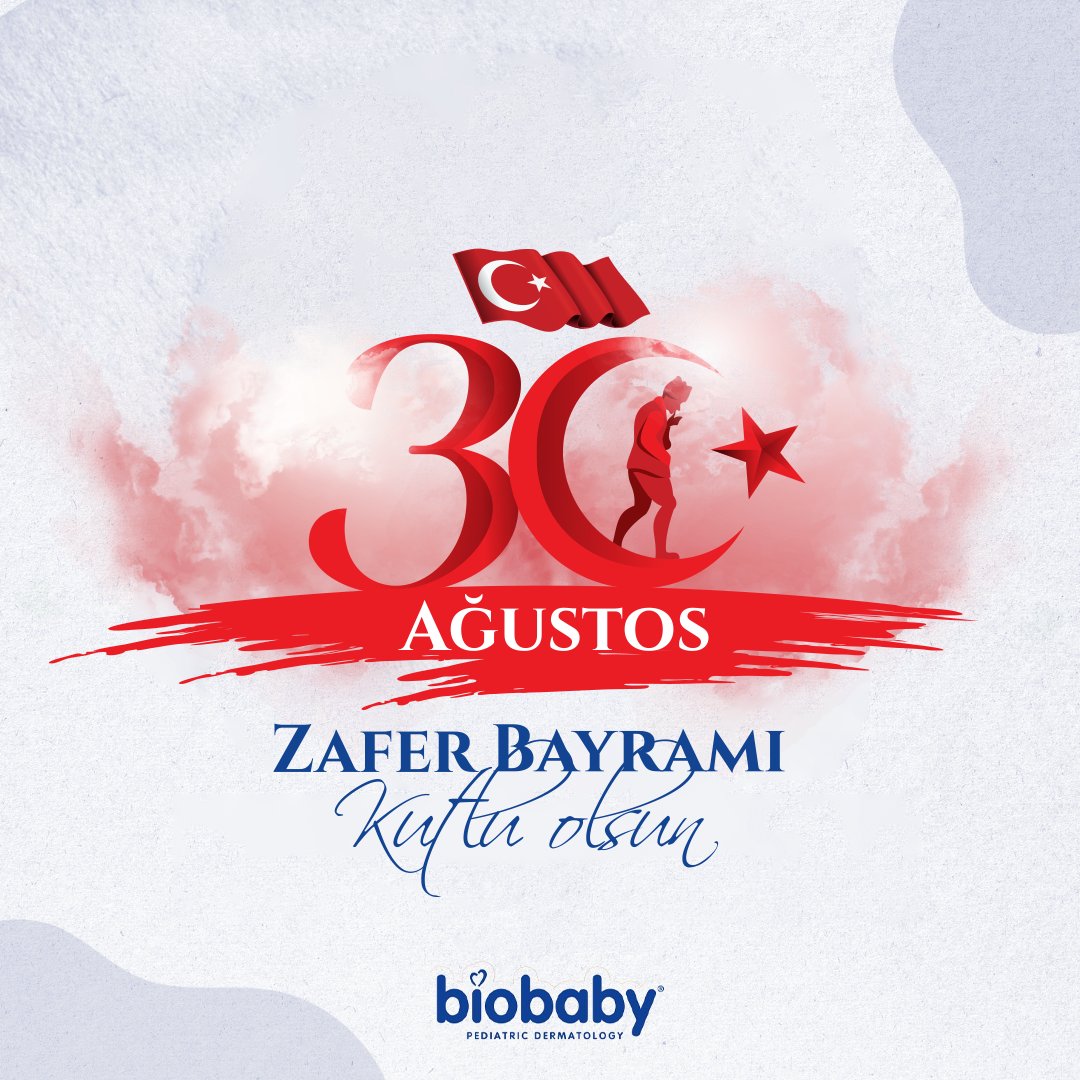 BioBabyTR's tweet photo. 30 Ağustos Zafer Bayramı Kutlu Olsun !

#Biobaby #Biota #30Ağustos #bayram #30ağustoszaferbayramı #zaferbayramı https://t.co/JtmVZdL7Iw