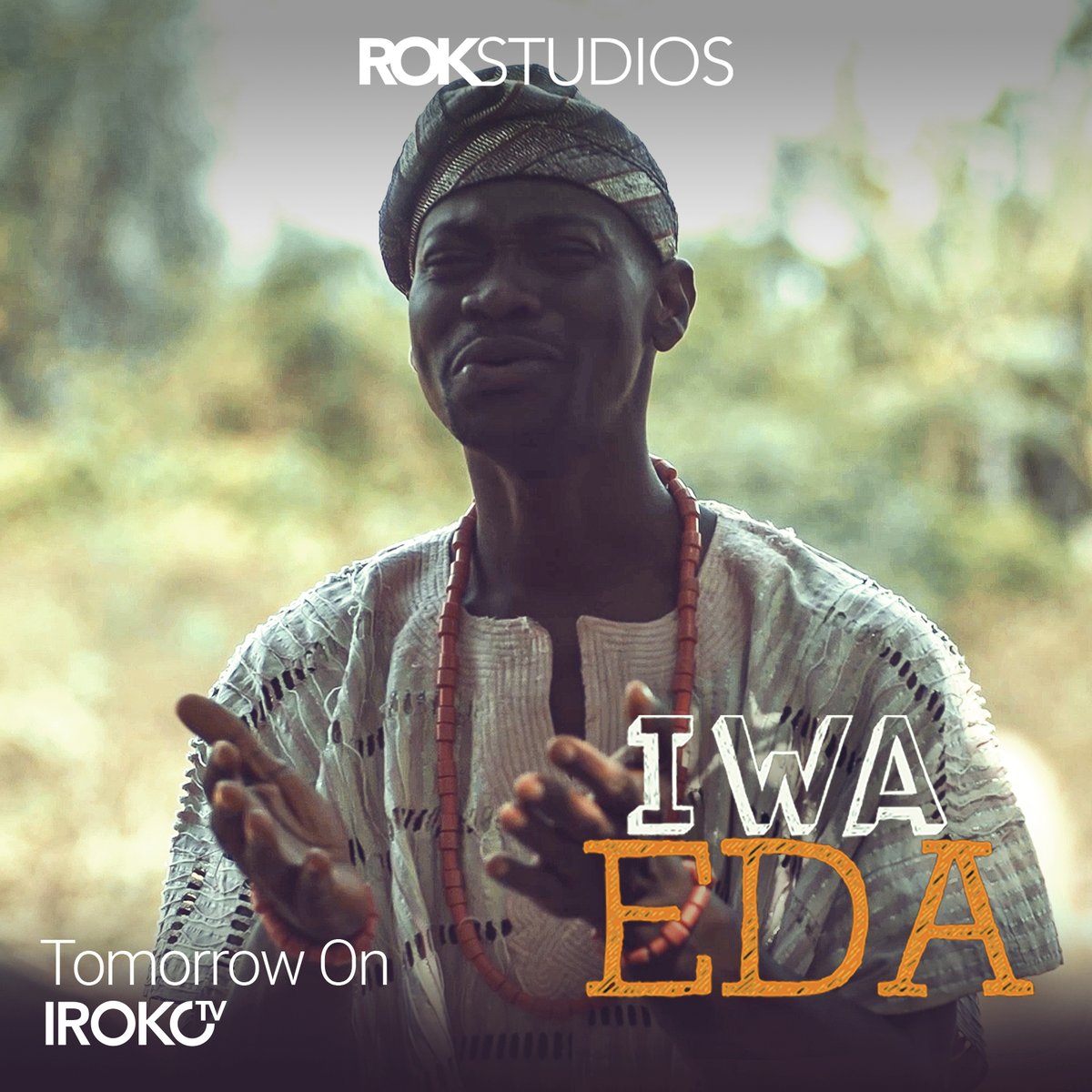 ROKNigeria's tweet photo. Who could Olakunle be begging? Faderera or Fiwasewa?
.
.
.
"IWA EDA" will be available tomorrow on iROKOtv app.

#Rokstudios #IwaEda #Nollywood https://t.co/g98fHTB2vl