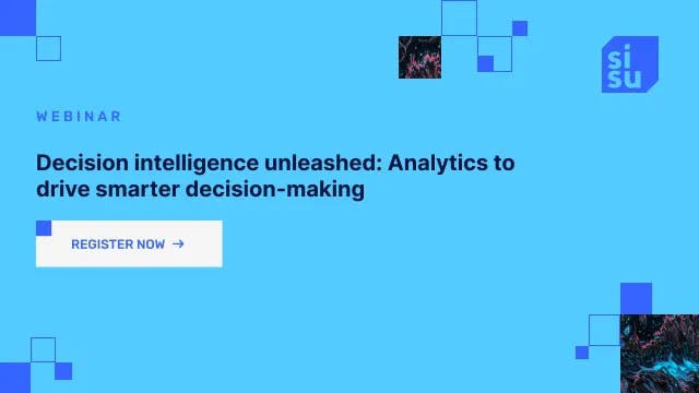 KevinTaylorNC's tweet photo. It’s time to accelerate manual reporting &amp; BI workflows.

Register for next Tuesday's webinar with @sisudata's @g_saraf_ &amp; Anmol Singh on leveraging high-volume, high-dimensional data to quickly answer ‘why’ KPIs change &amp; guide decision-making: https://t.co/0v6uymK6MK https://t.co/vspfjcEJaJ