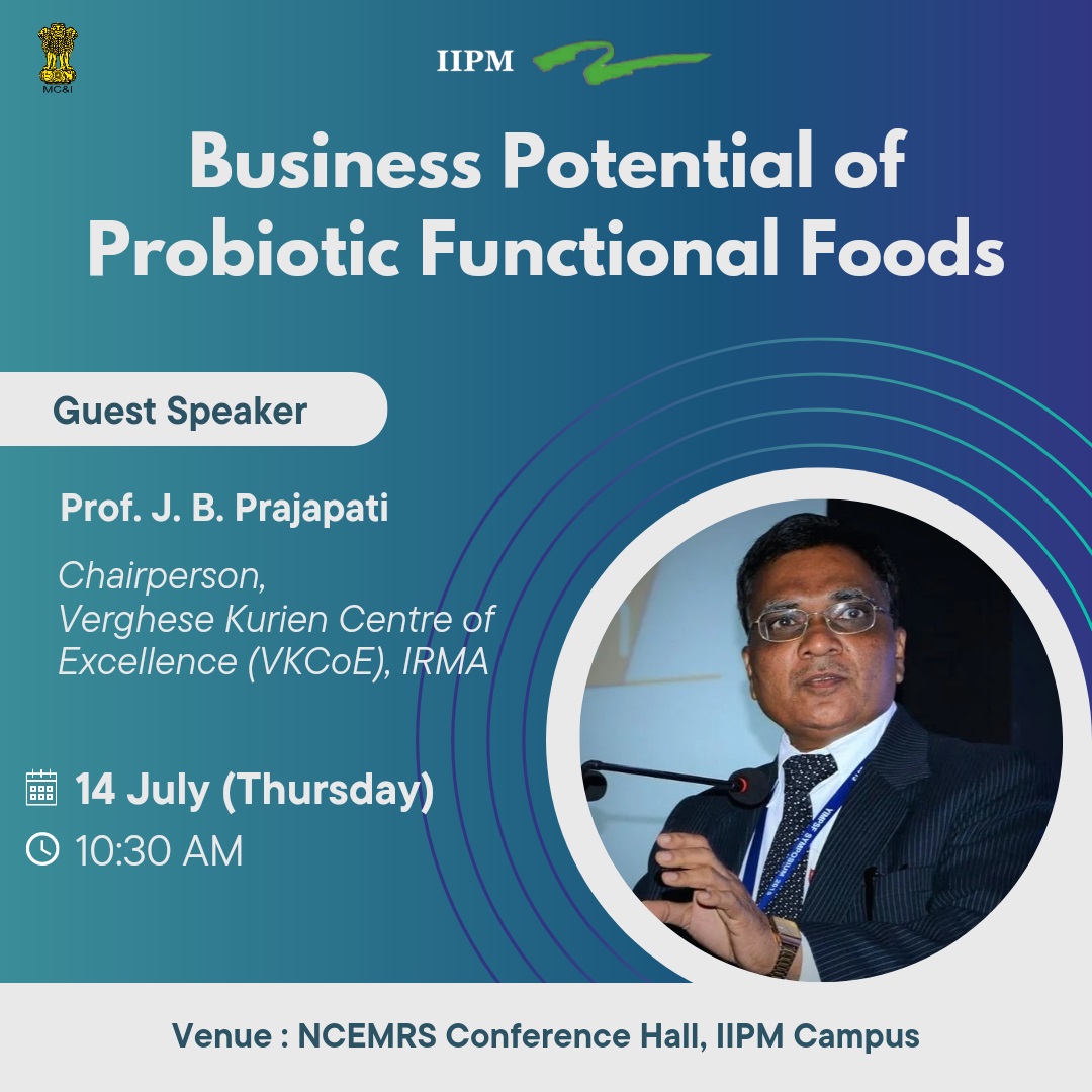 iipm_bangalore's tweet photo. We at #IIPMB look forward to the visit of Dr. Jashbhai B. Prajapati, to the lusture green campus in Namma Bengaluru to deliberate on “Business Potential of Probiotic Functional Foods” 

@professorjoshi @jbprajapati3
#iipmb #ABPM #FPBM #AEBM #agri #VKCoE #Plantation https://t.co/hZScSMlHyj