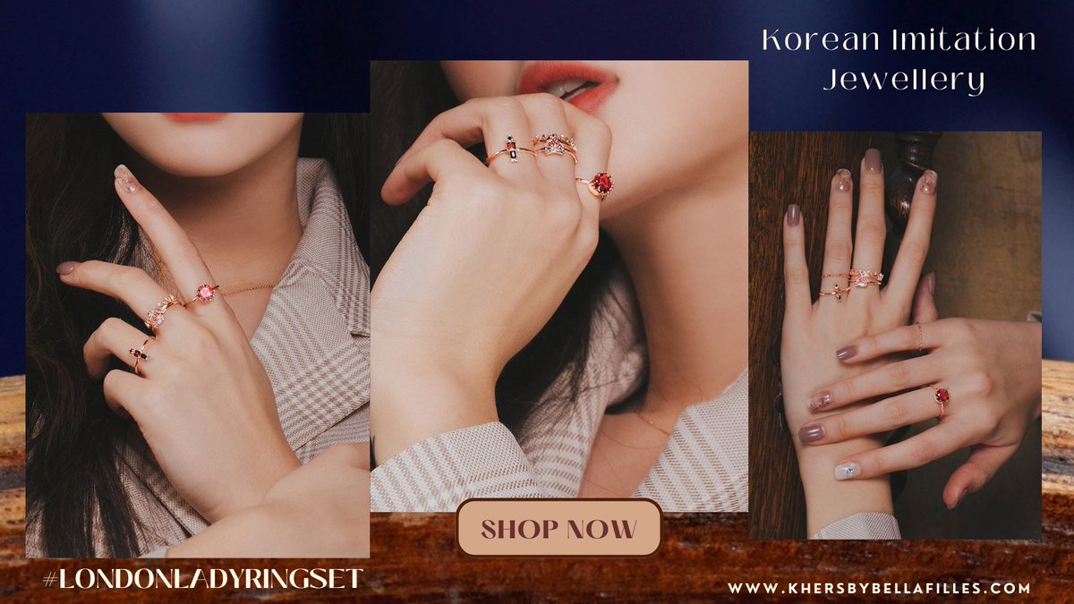 Khers_Bellafils's tweet photo. Be Unique, Be Special, Be Pretty
London Lady Ring Set...Get the same Koreanstyle Earring for yourself now in India... DM for more Details
.
.
.
#ring #jewelryoftheday #jewelrylover #khers #amazon #flipkart #bellafilles #jewerly #koreanfashion #Korean_Jewellery https://t.co/0ENnxu1htw