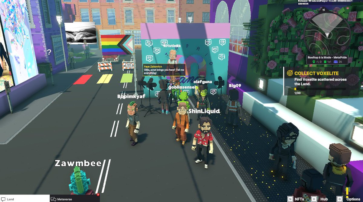 Russsy6's tweet photo. @TheSandboxGame @METAPRIDELAND I just participated in the #BelongingWeek contest for a chance to win a Progress Flag NFT! Check out my screenshot below!
👇 https://t.co/PzogpB0yOk