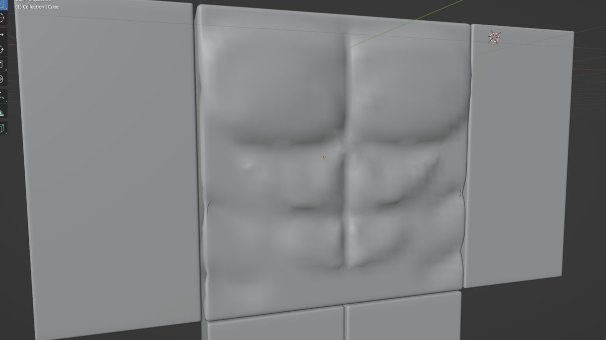 Rakhouse1's tweet photo. first time sculpting an abs on a R6 Body 

#Roblox #RobloxDev https://t.co/yJd7cy8vw2