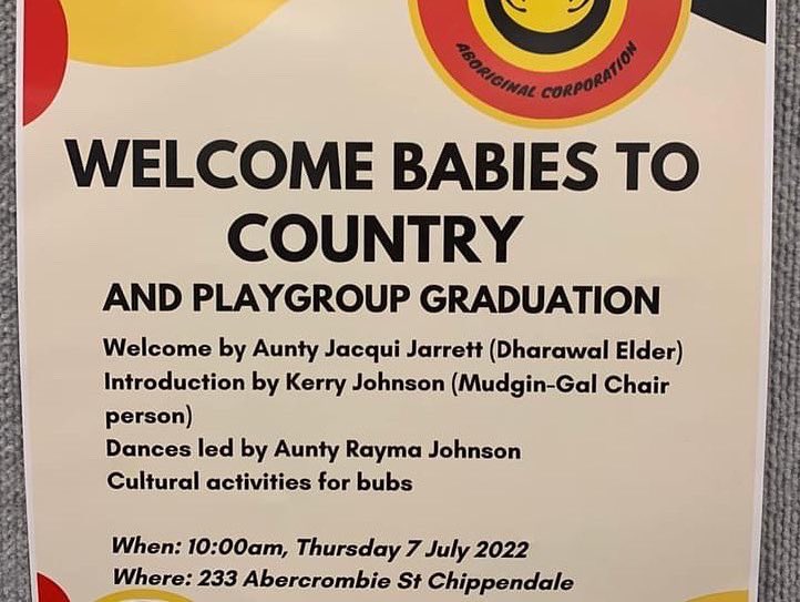 Happy NAIDOC week, today my youngest granddaughter participated in ‘Welcome Babies to Country’ such an uplifting, special moment ♥️💛🖤
#NAIDOCWeek2022  
#welcomebabiestocountry