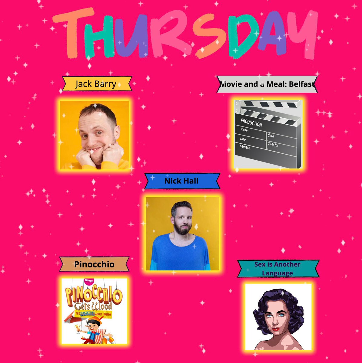 GuildfordFringe's tweet photo. Todays events! https://t.co/CSTajxYqwZ