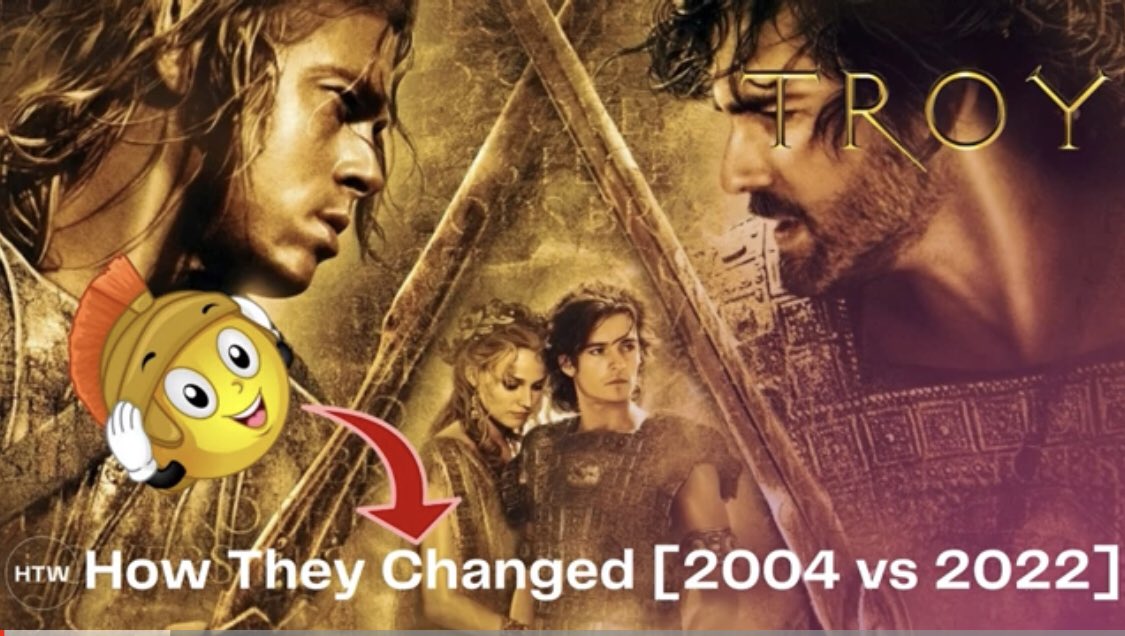 HTW38's tweet photo. TROY (2004) CAST - PRIME &amp; NOW 2022 [Real Name &amp; Age] https://t.co/5YgKrBV5yo via @YouTube #bradpitt #ericbana #YouTube #YouTubevideo #youtubechannel https://t.co/LNS0PHb8qE