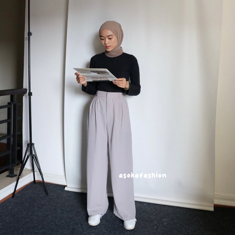 OOTDFESS on Twitter: "rekomendasi loose pants kain nih gais, cocok buat