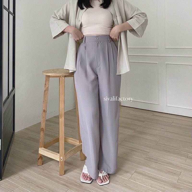 OOTDFESS on Twitter: "rekomendasi loose pants kain nih gais, cocok buat